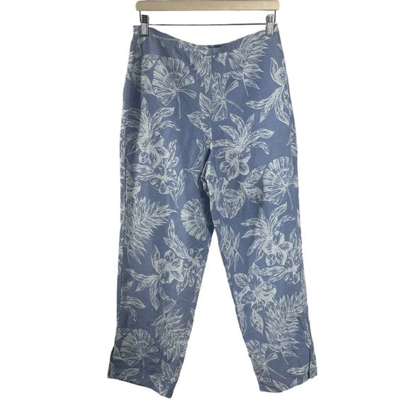 Tommy Bahama 100% Silk Floral Pants Size 12 - Picture 2 of 10